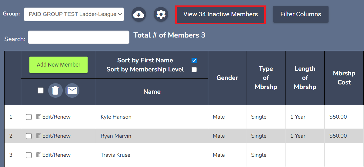 Recording cash or check membership due transactions – TrackitHub